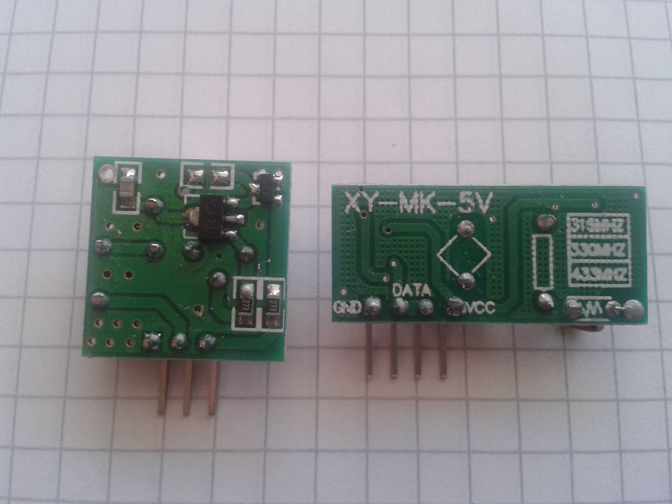 Let Raspberry Pi's communicate with each other per 433MHz wireless signals